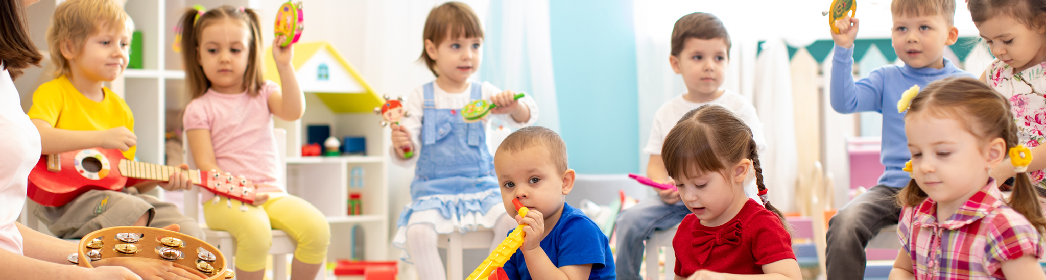 Children in a classroom